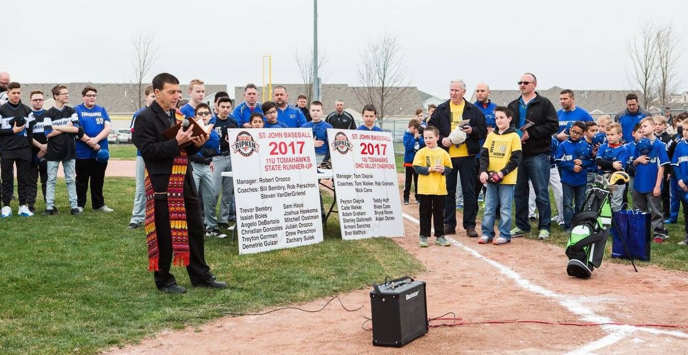 St. John Youth Baseball honors Andrew Bisaga